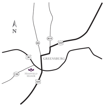 HempfieldManor-map, maps & directions, HCF Inc